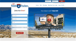 Desktop Screenshot of hotels4truckers.com